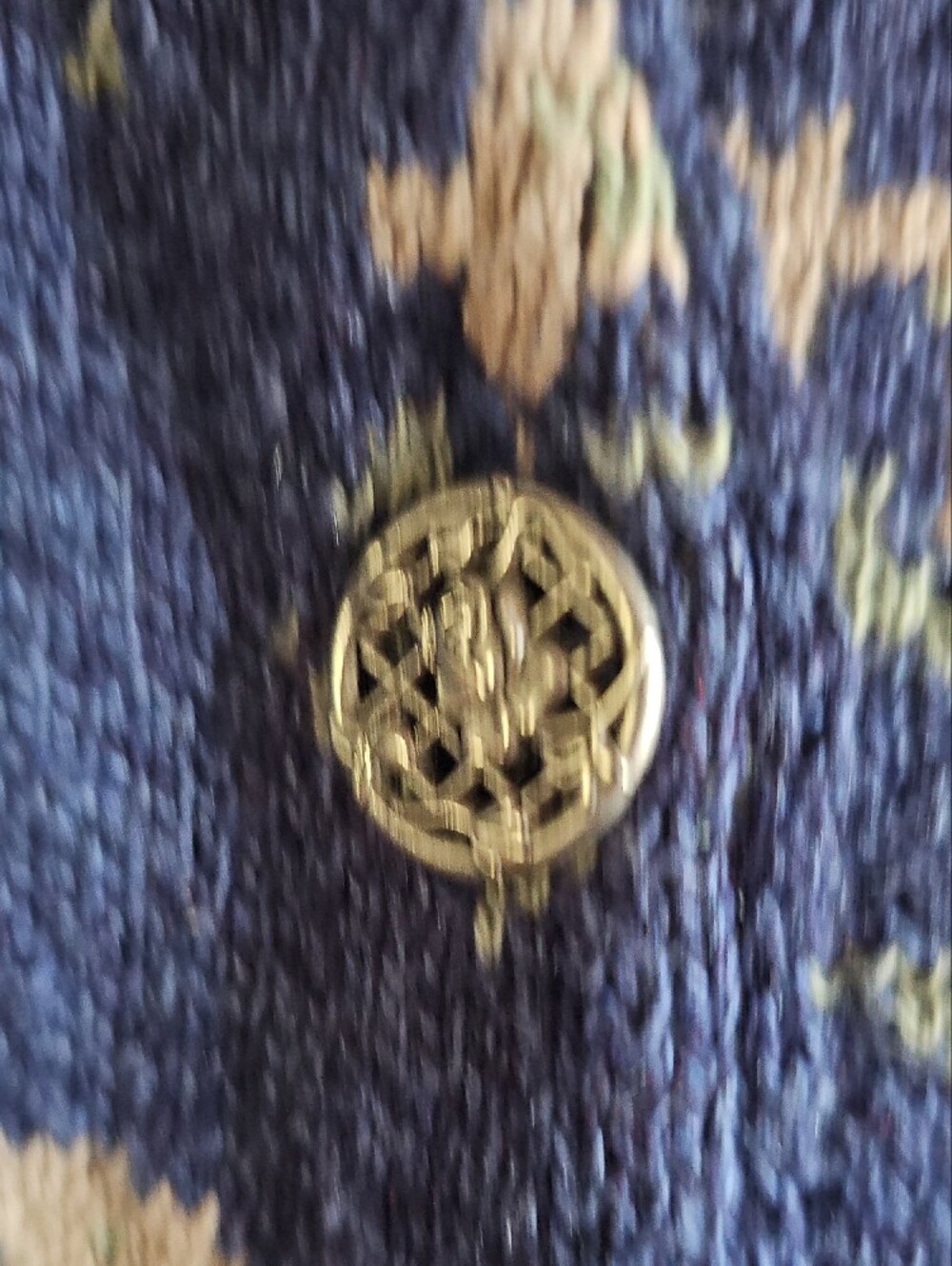 Classic Navy Scenic Knit Vest - Women Sweater - Picture 2 of 5